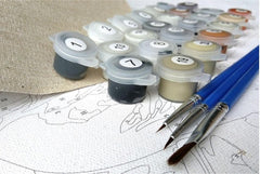 Digital Oil Painting Coloring Experience Creative DIY Unframed Oil Painting Artwork Home Decoration Preferred