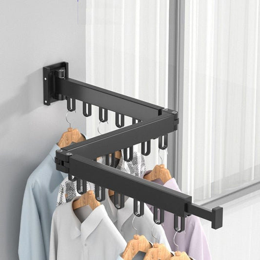 New Smart Home Essential Indoor Ultra-thin Invisible Wall-mounted Hanger Creative Space-saving Clothing Storage