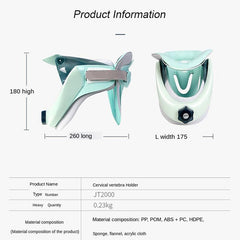 Inflatable Cervical Support Cervical Vertebra Stretching Rehabilitation Device Home Portable Multifunctional Cervical Vertebra Traction Therapeutic Instrument