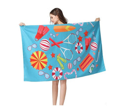 Highly Absorbent and Quick-drying Bath Towel Essential for Home and Travel Soft and Comfortable Quick-drying Fabric