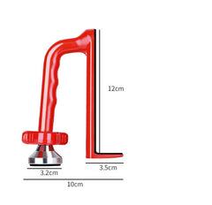 High-strength Adjustable Door Blocker Anti-intrusion and Anti-theft Door Stopper One-button Installation Convenient anti-theft Door Blocker