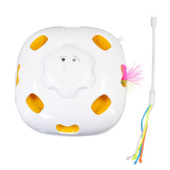 Multi-functional Intelligent Cat Toys Self-improvement Artifact Automatic Rotating Interactive Cat Teaser Energize Cats Entertainment Supplies