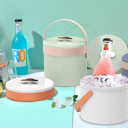 Ice Hockey Mold Whiskey Spherical Ice Cube Ice Tray Food Grade Silicone Making Round Ball Storage Ice Box