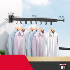 New Smart Home Essential Indoor Ultra-thin Invisible Wall-mounted Hanger Creative Space-saving Clothing Storage