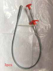 60CM Sewer Dredger Spring Pipe Dredging Tool Household Hair Cleaner Drain Clog Remover Cleaning Tools Household For Kitchen Sink Kitchen Gadgets
