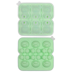 Bear Ice Cube Molded Silicone Ice Tray